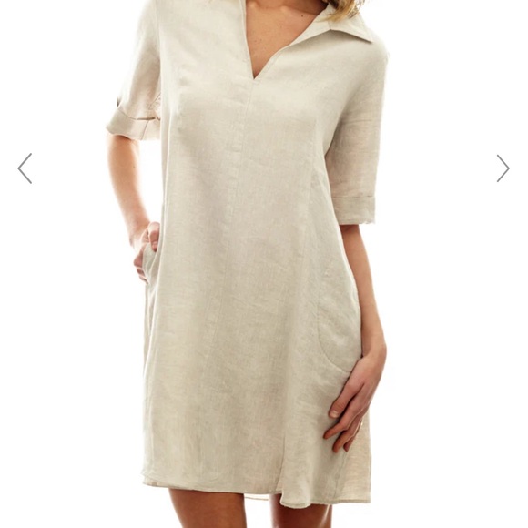 Finley Marcia Dress Linen - Picture 3 of 9